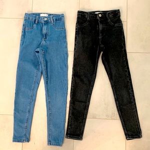 Zara girls skinny jeans